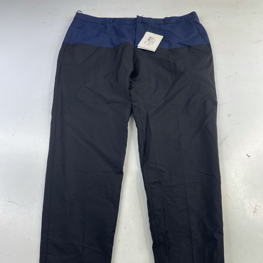 Balenciaga wool mohair two tone trousers pants Women’s 42